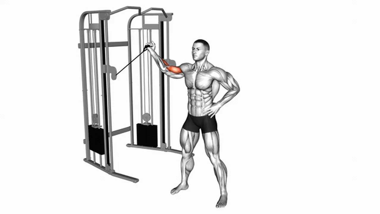 Common mistakes during Cable One-Arm Inner Biceps Curls Image