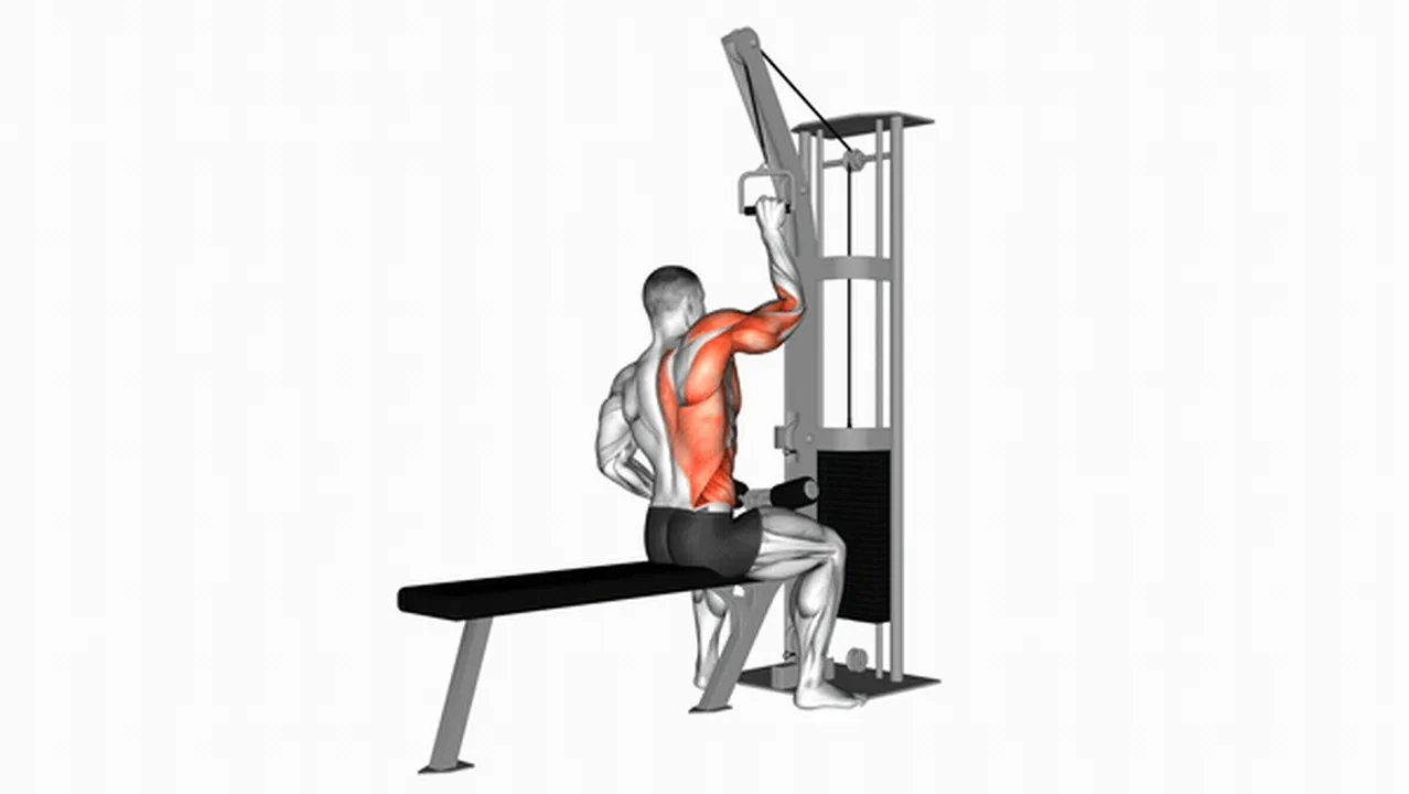 How to do Cable One Arm Lat Pulldown? Image