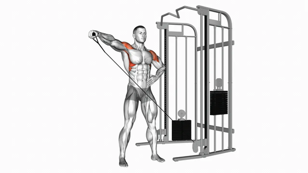 How to do Cable One Arm Lateral Raises? Image