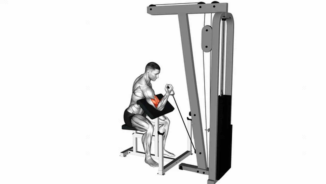 Alternatives to Cable One Arm Preacher Curls Image