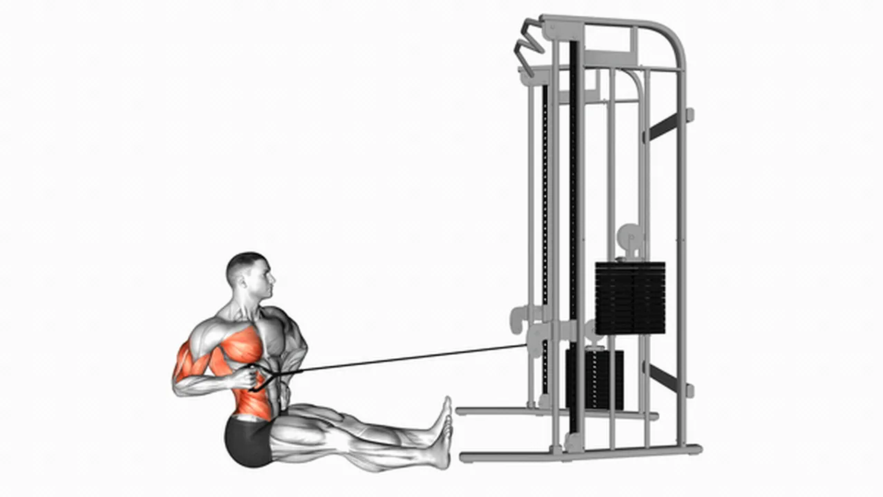 Common variations of the Cable One-Arm Twisting Seated Row Image