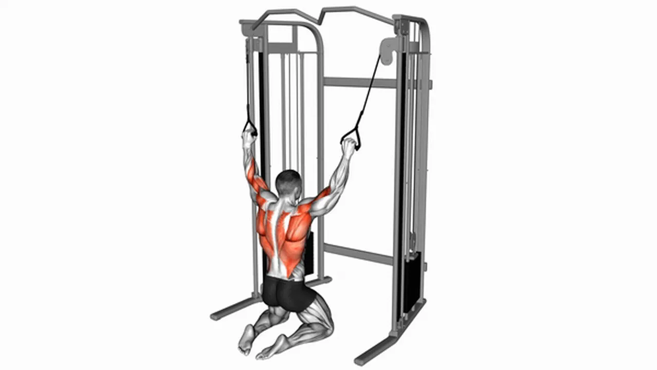 What are the benefits of Cable Parallel Grip Lat Pulldowns? Image