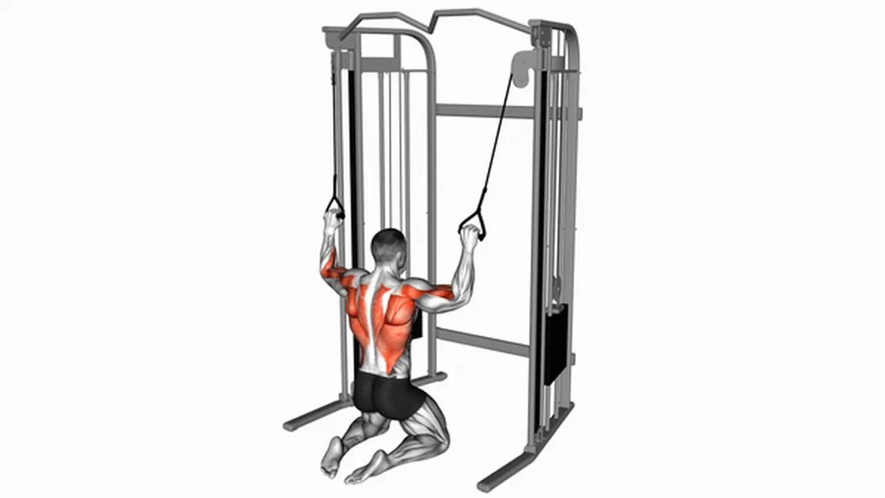 Common Cable Parallel Grip Lat Pulldown variations Image