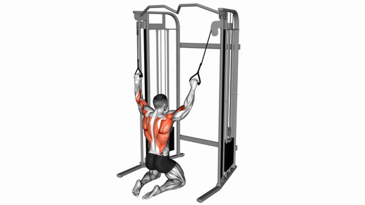 Cable Parallel Grip Lat Pulldown