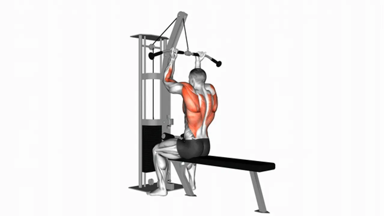 Cable Reverse Grip Seated High Row