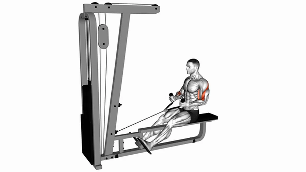 Common variations of Cable Rope Crossover Seated Row Image