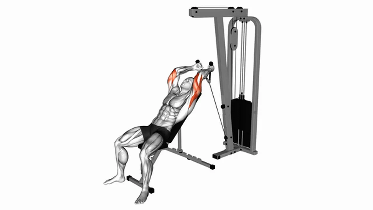 What are the benefits of Cable Rope Incline Tricep Extensions? Image