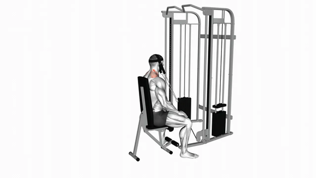 Common mistakes during Cable Seated Neck Extensions Image