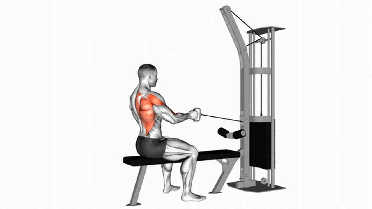 What are the benefits of Cable Seated One Arm Alternate Row? Image