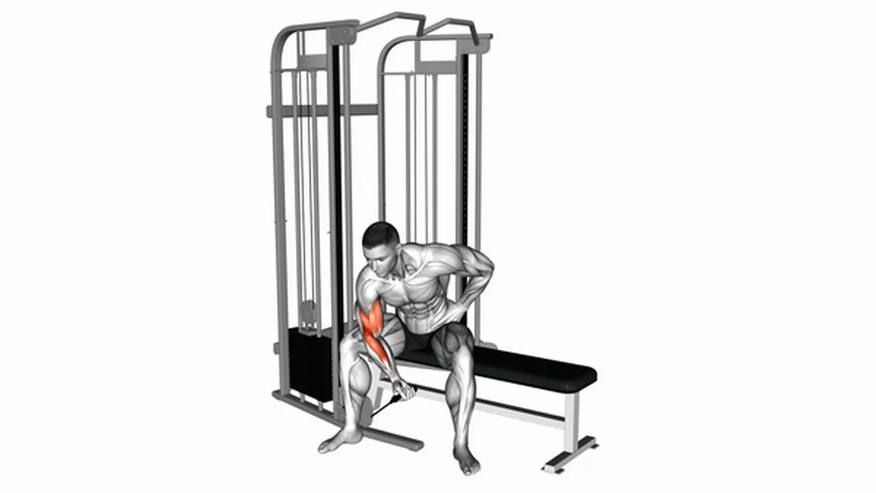 Benefits of Cable Seated One Arm Concentration Curl Image