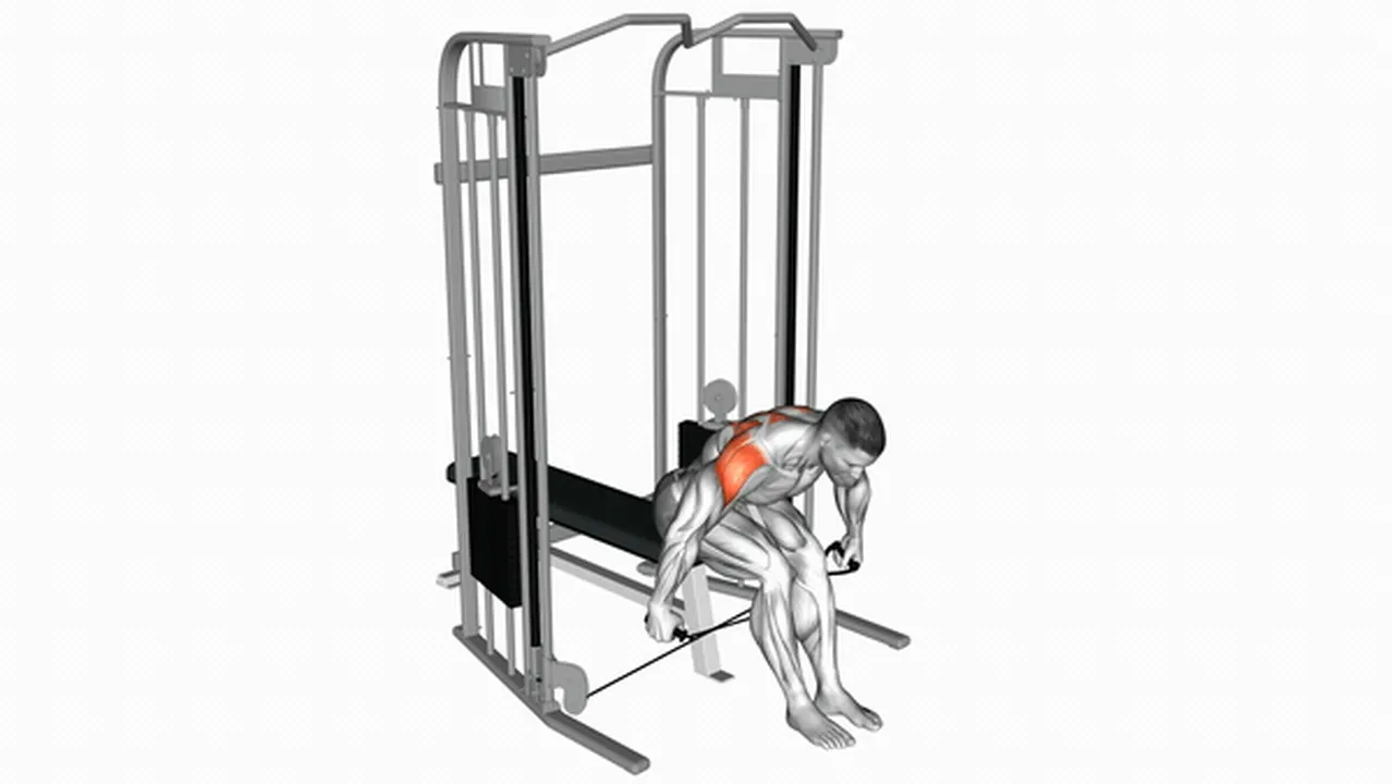 Common mistakes during Cable Seated Rear Lateral Raises Image