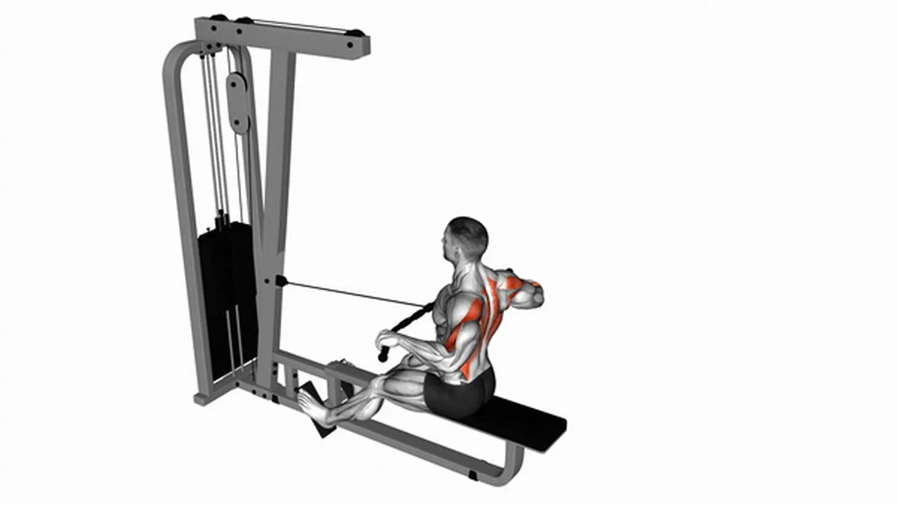 Common Cable Seated Wide Grip Row variations Image