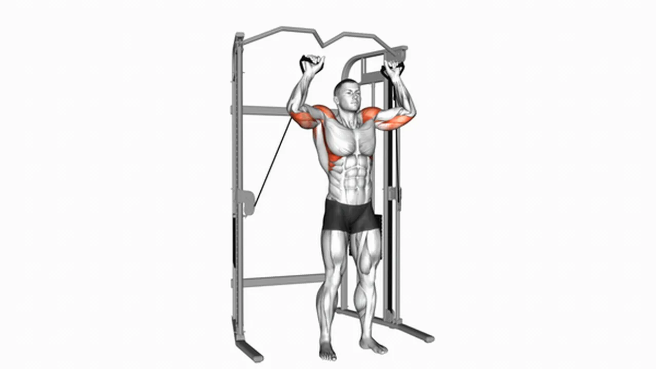 What are the benefits of the Cable Shoulder Press? Image