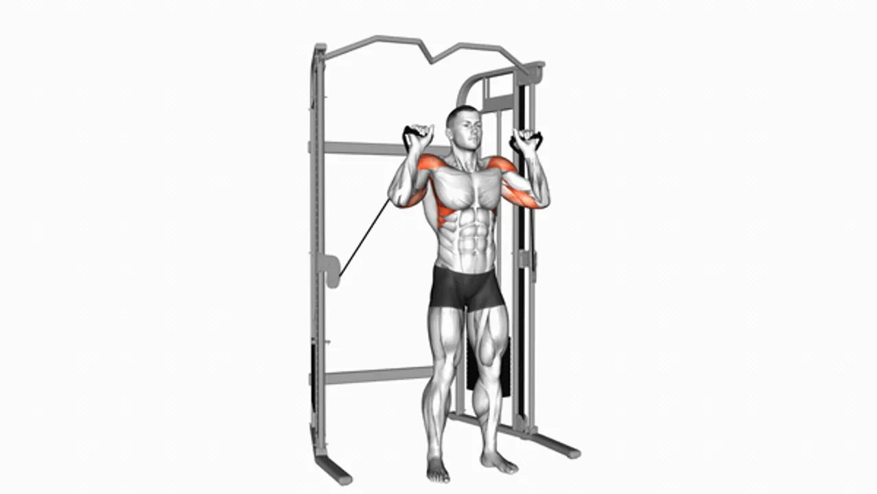 Cable Shoulder Press