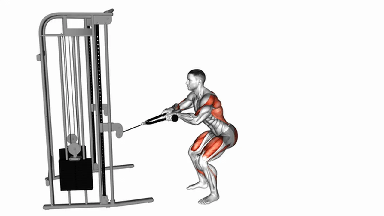 Common Cable Squat Row Variations Image