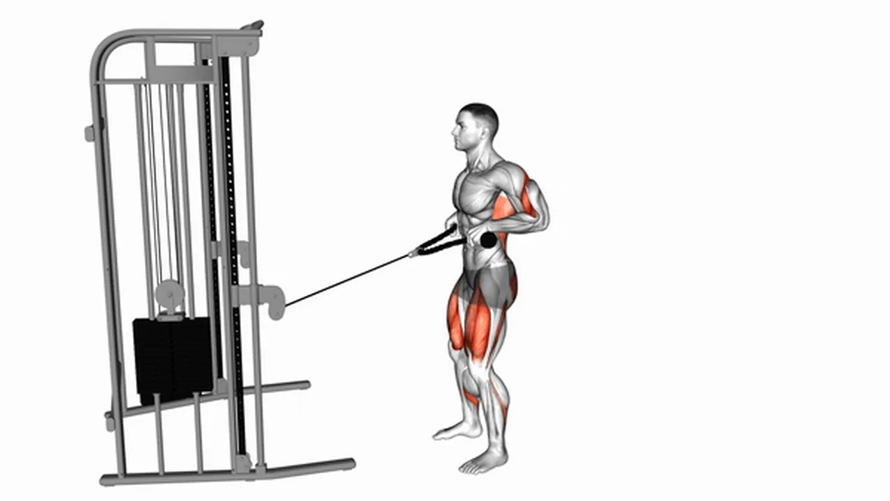 Common mistakes during the Cable Squat Row with Rope Attachment Image