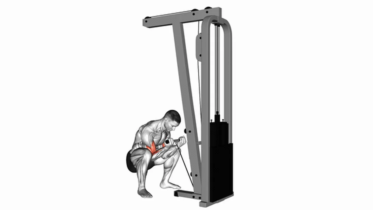 Common mistakes during Cable Squatting Curls Image