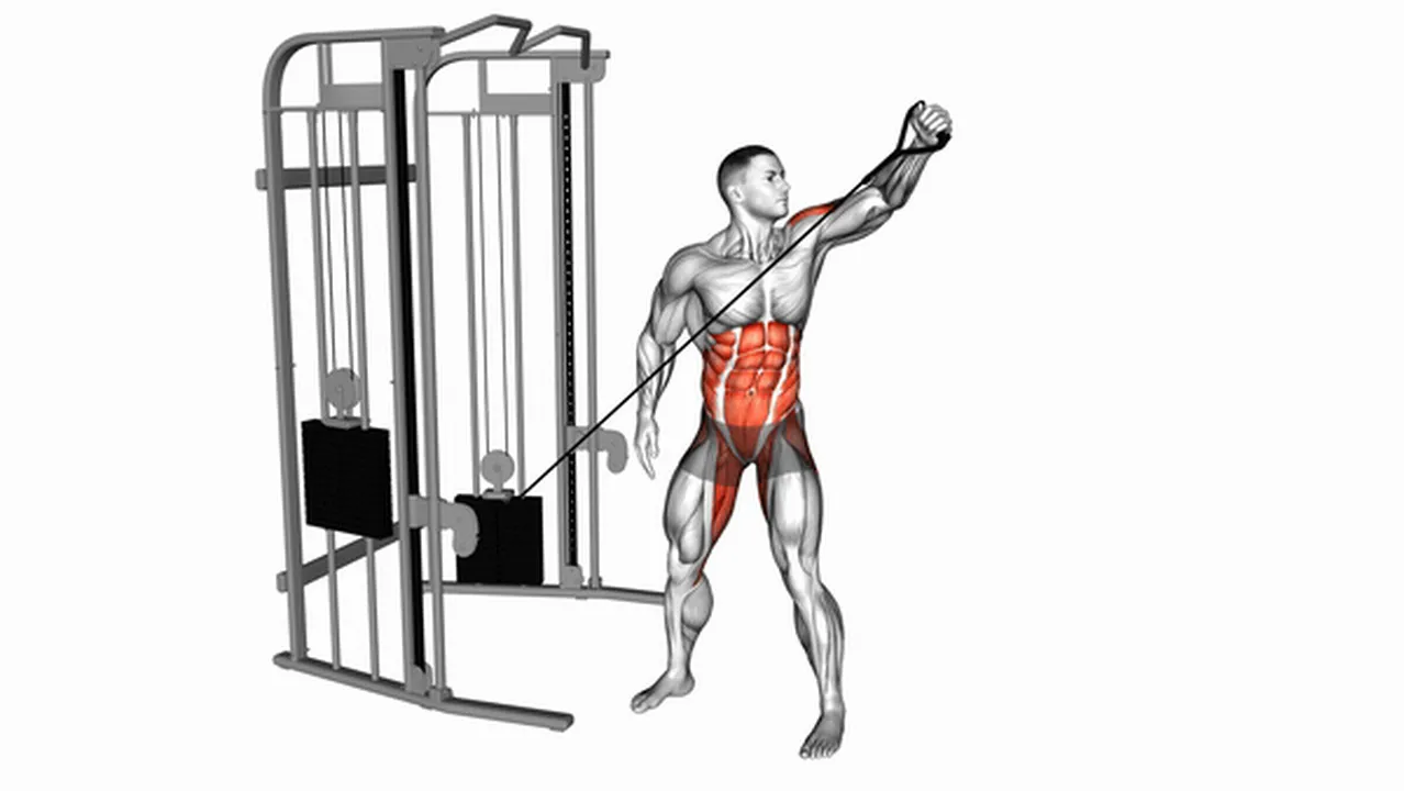 Common Cable Standing Backhand variations Image