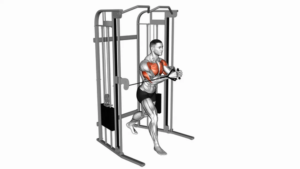 What are the benefits of the Cable Standing Close Press? Image