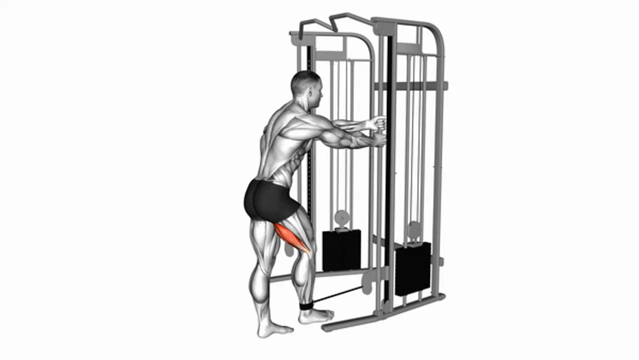 Cable Standing Leg Curl