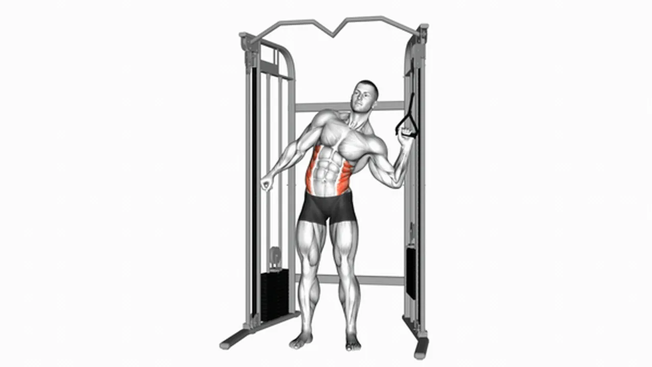 Alternatives to the Cable Standing One-Arm Serratus Crunch Image