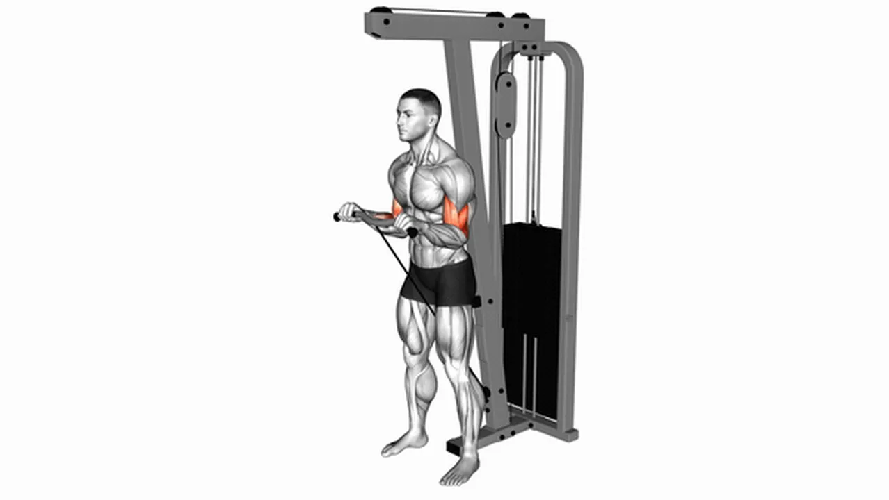 What are the benefits of Cable Standing Reverse Curls? Image