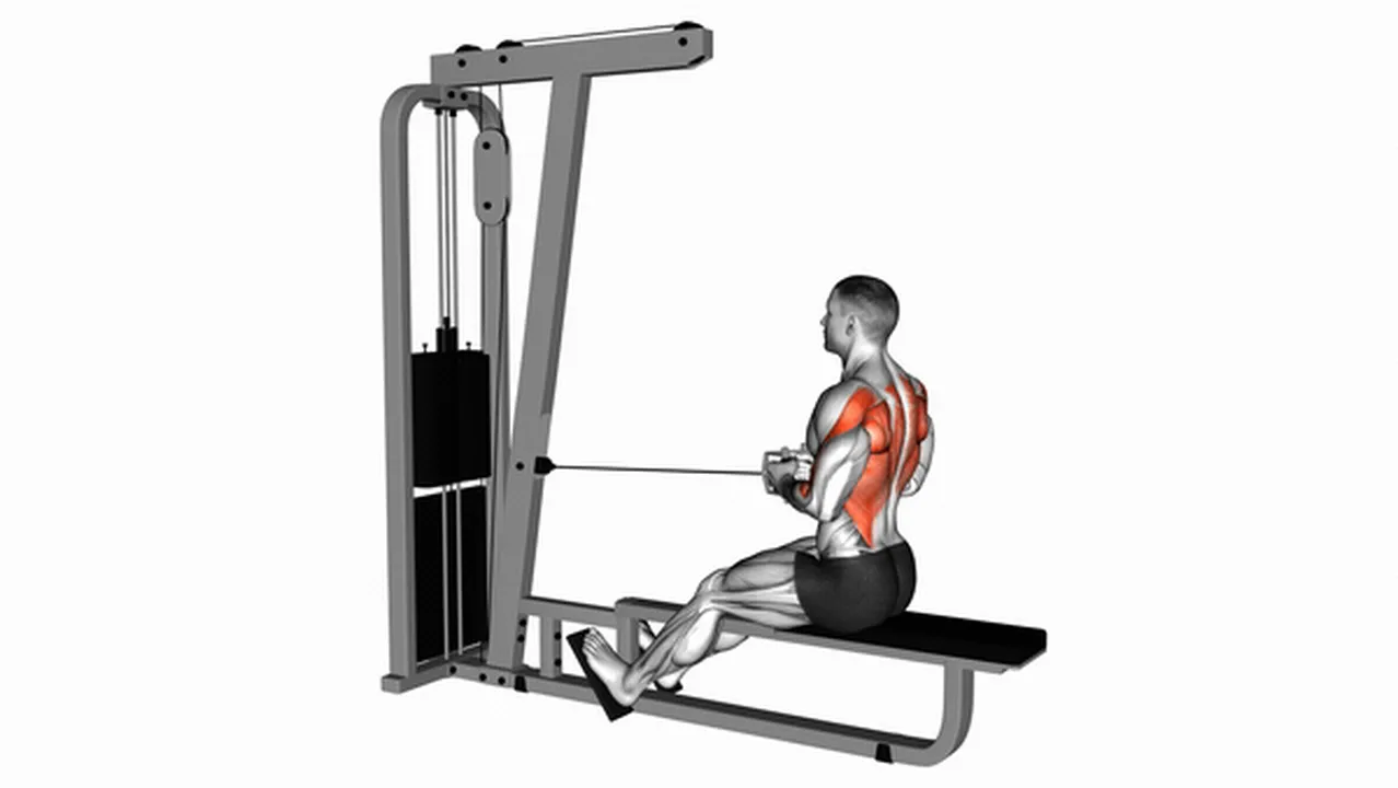 Common Cable Straight Back Seated Row variations Image