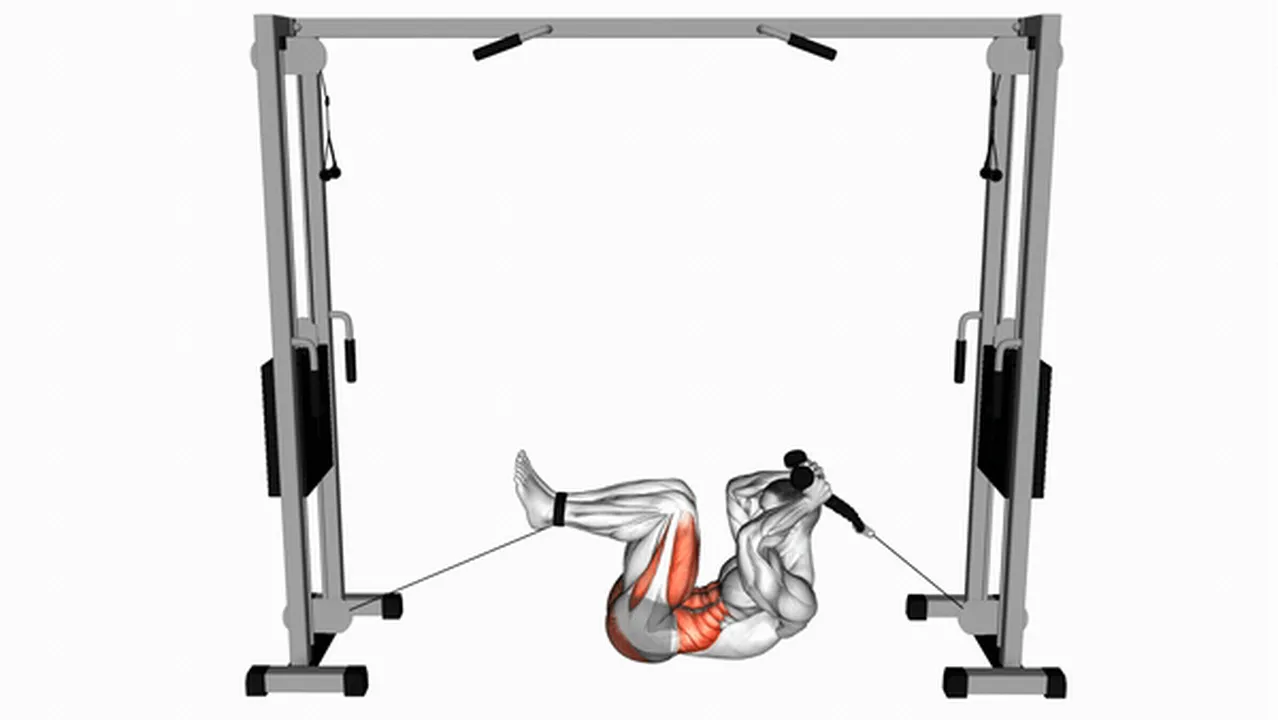 Common Cable Tuck Reverse Crunch variations Image