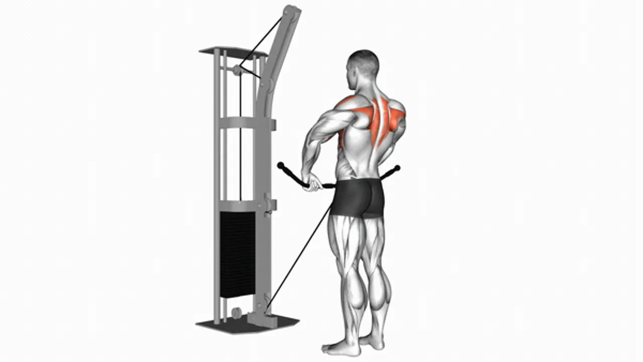 Cable Upright Row