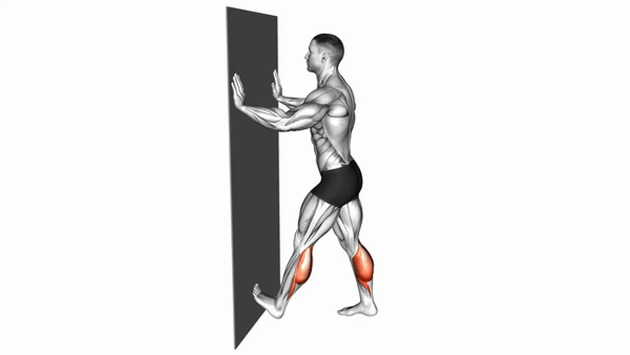 How to do the Calf Push Stretch? Image