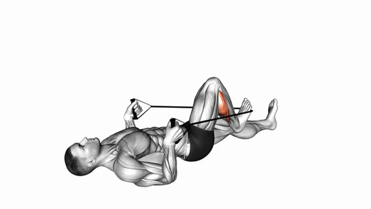 How to do calf stretch with rope? Image