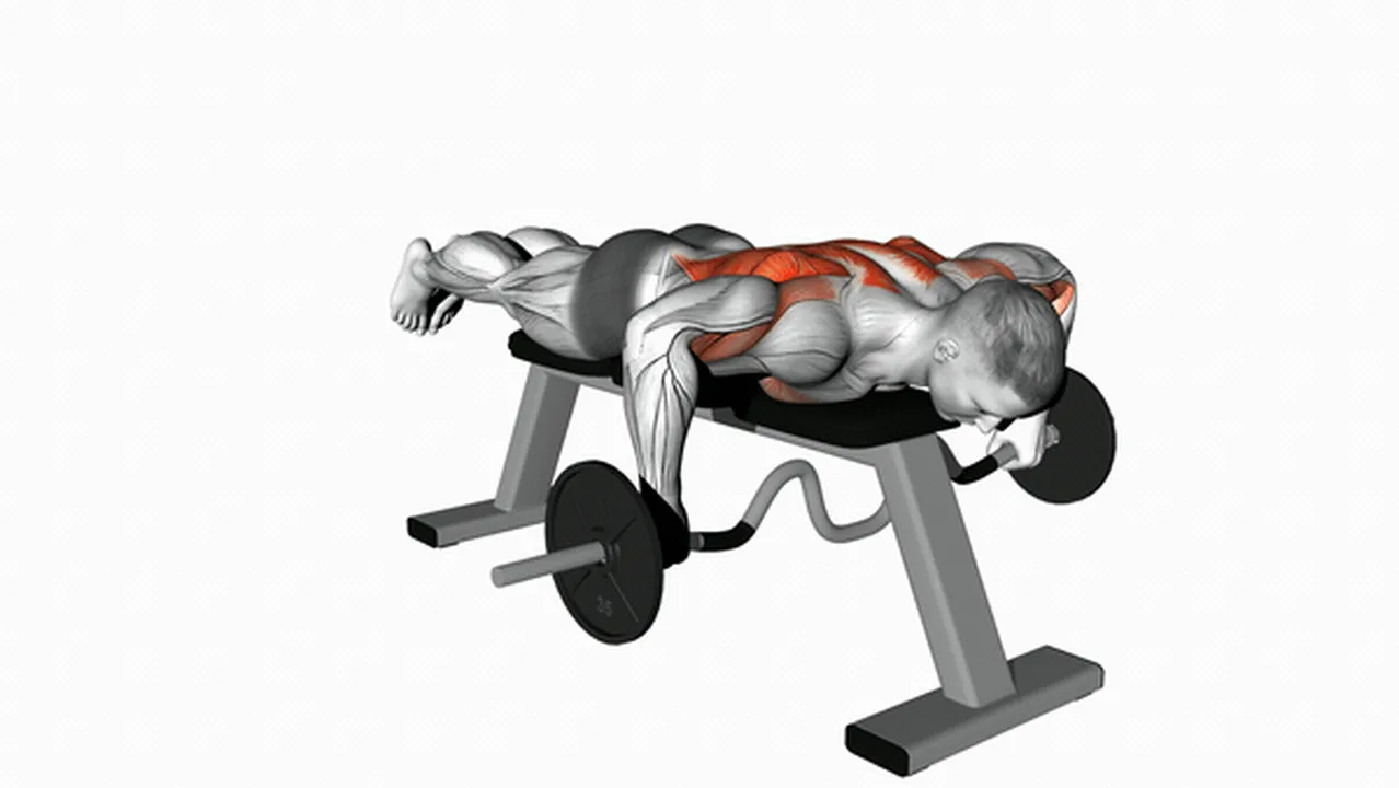 How to do the Cambered Bar Lying Row? Image