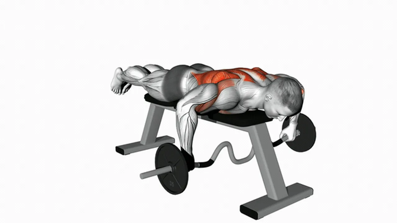 Common mistakes during Cambered Bar Lying Rows Image