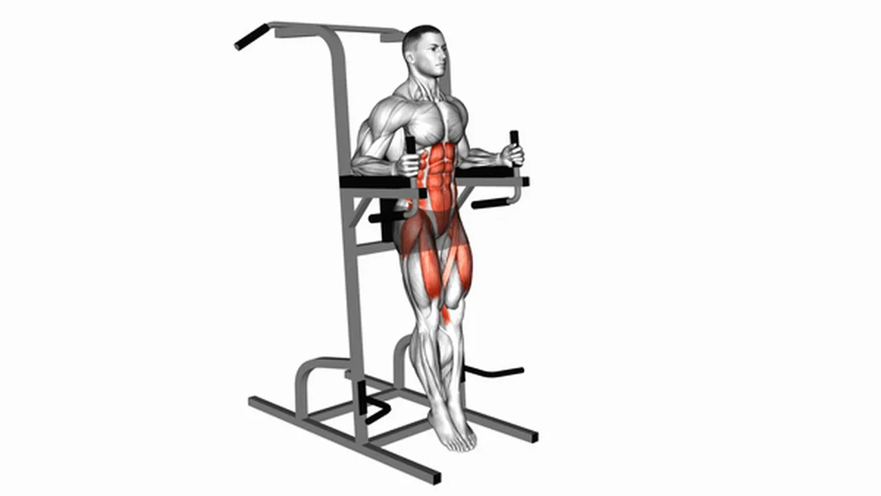 What are the benefits of Captain's Chair Straight Leg Raises? Image