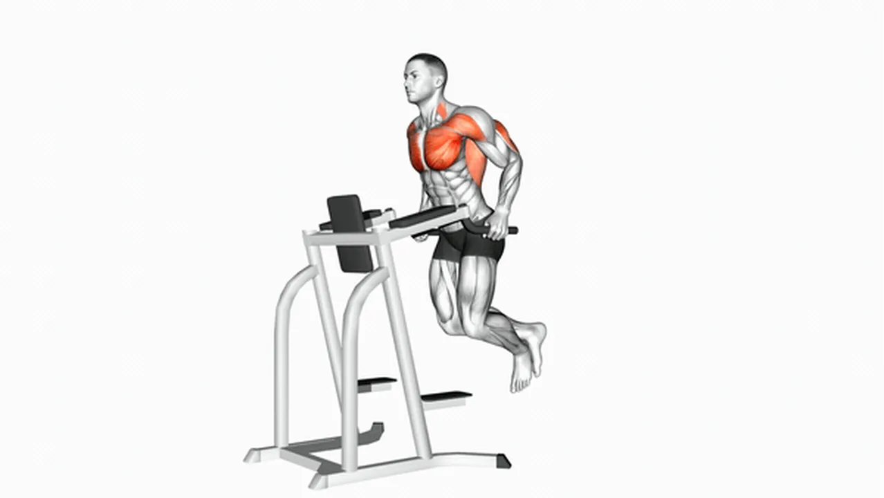 What are the benefits of chest dips? Image