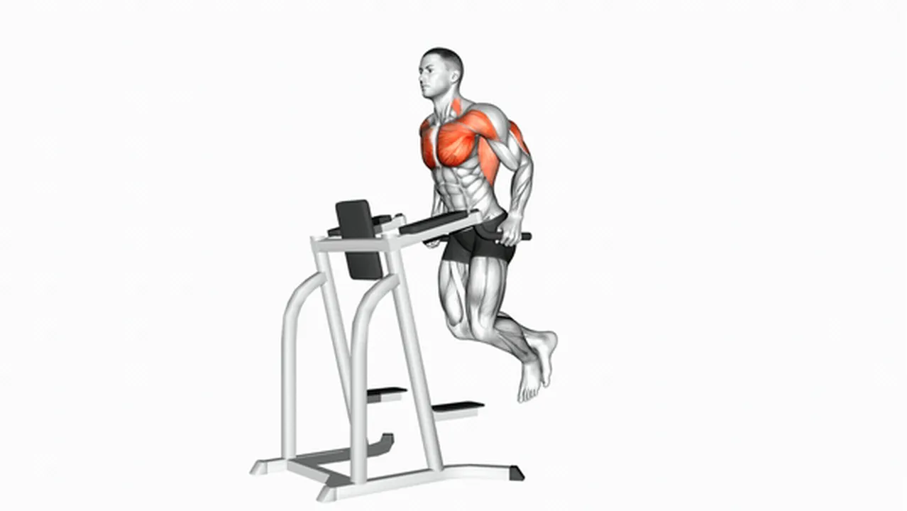 Common mistakes during chest dips Image