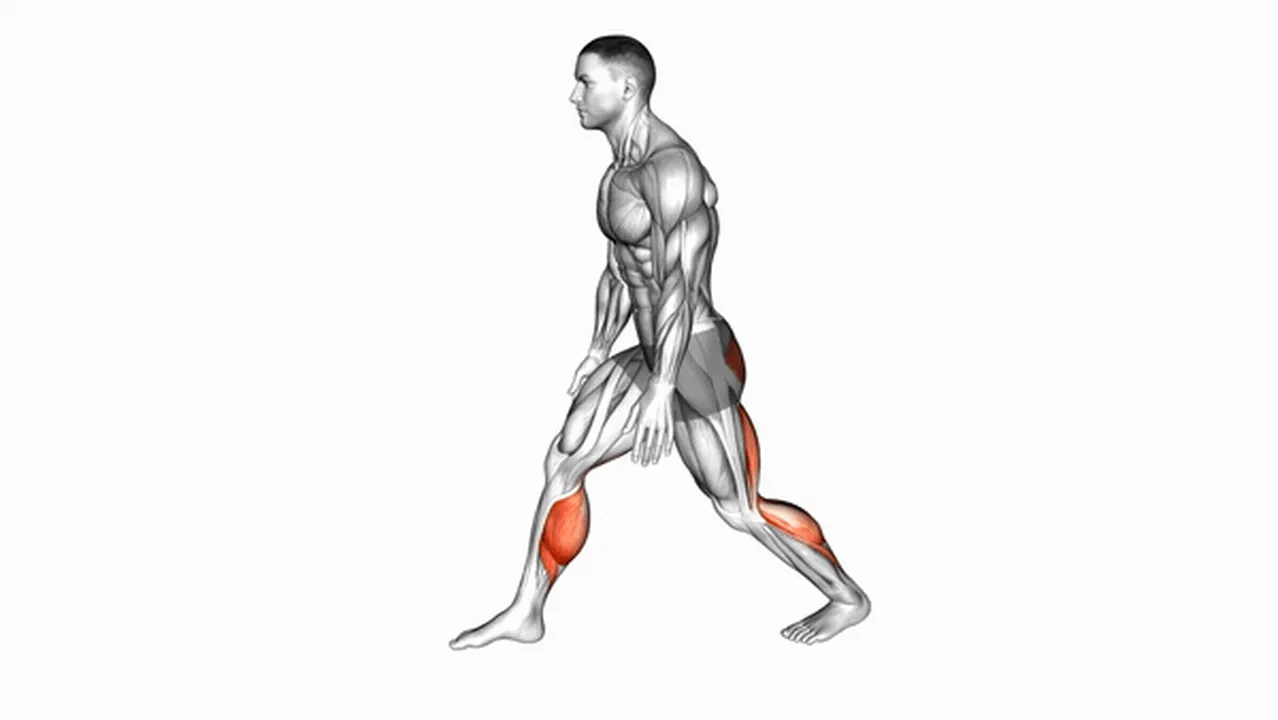 Common mistakes during the Crouching Heel Back Calf Stretch Image