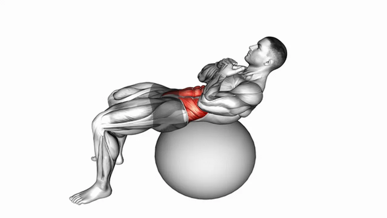 How to do Crunch on Stability Ball? Image