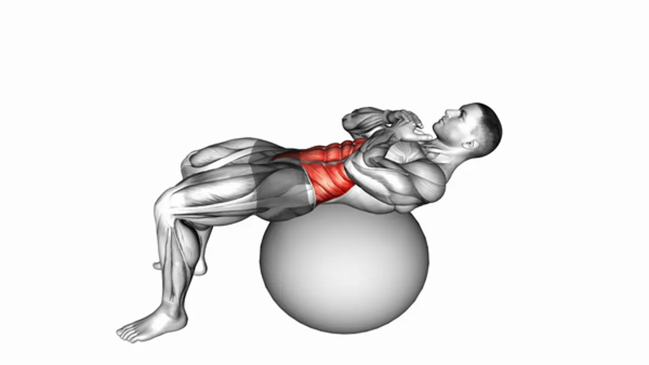 Crunch on Stability Ball