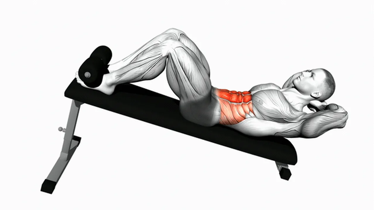 What are the benefits of decline crunches? Image