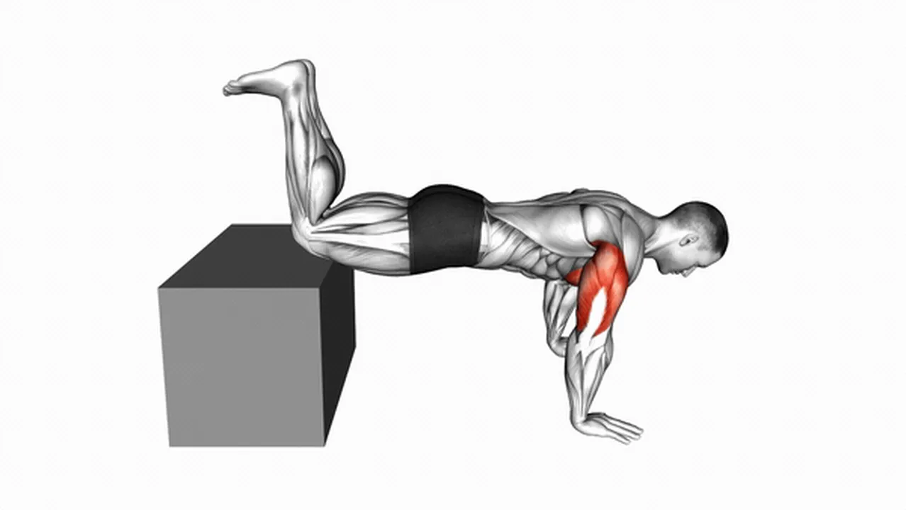 What are the benefits of the Decline Kneeling Push-Up on Box? Image