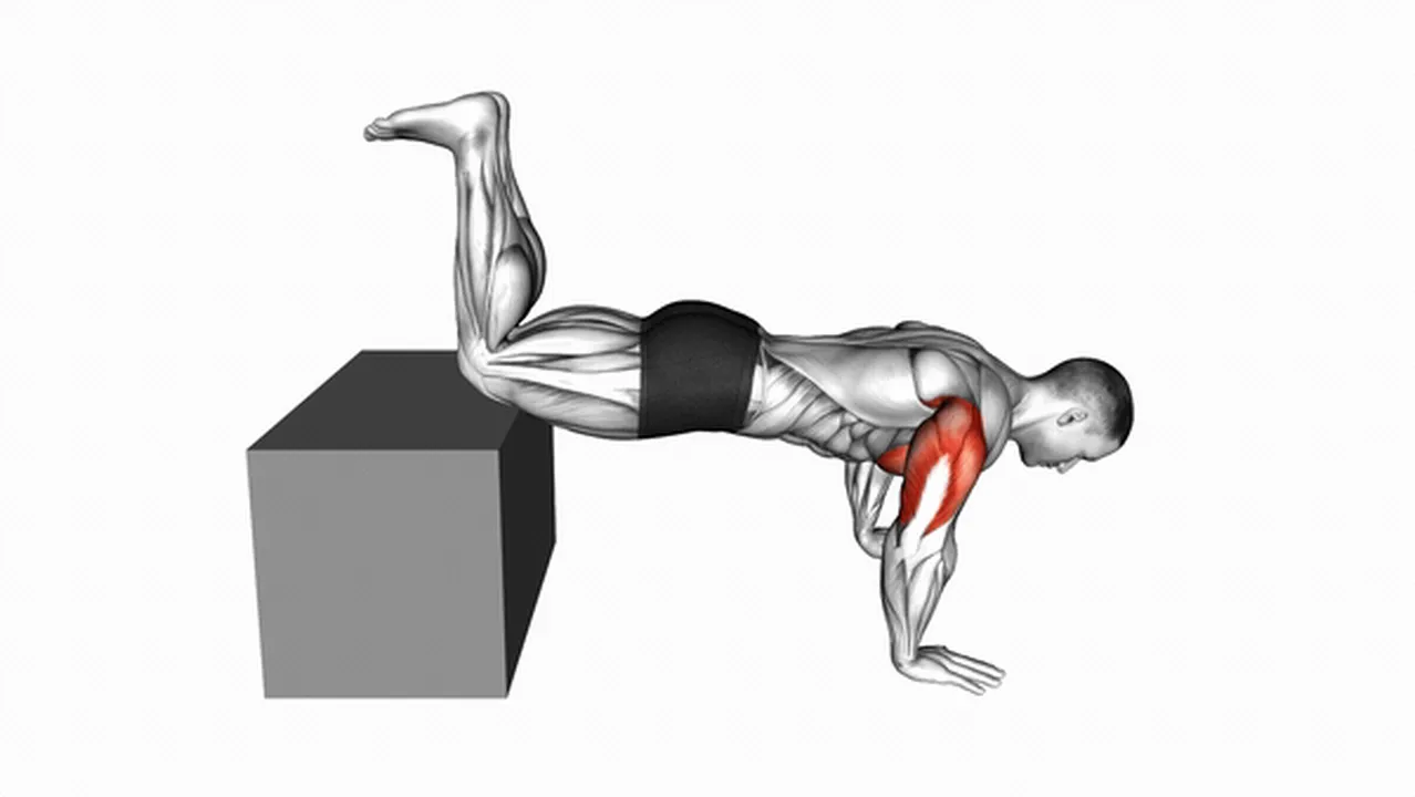 How to do a Decline Kneeling Push-Up on Box? Image