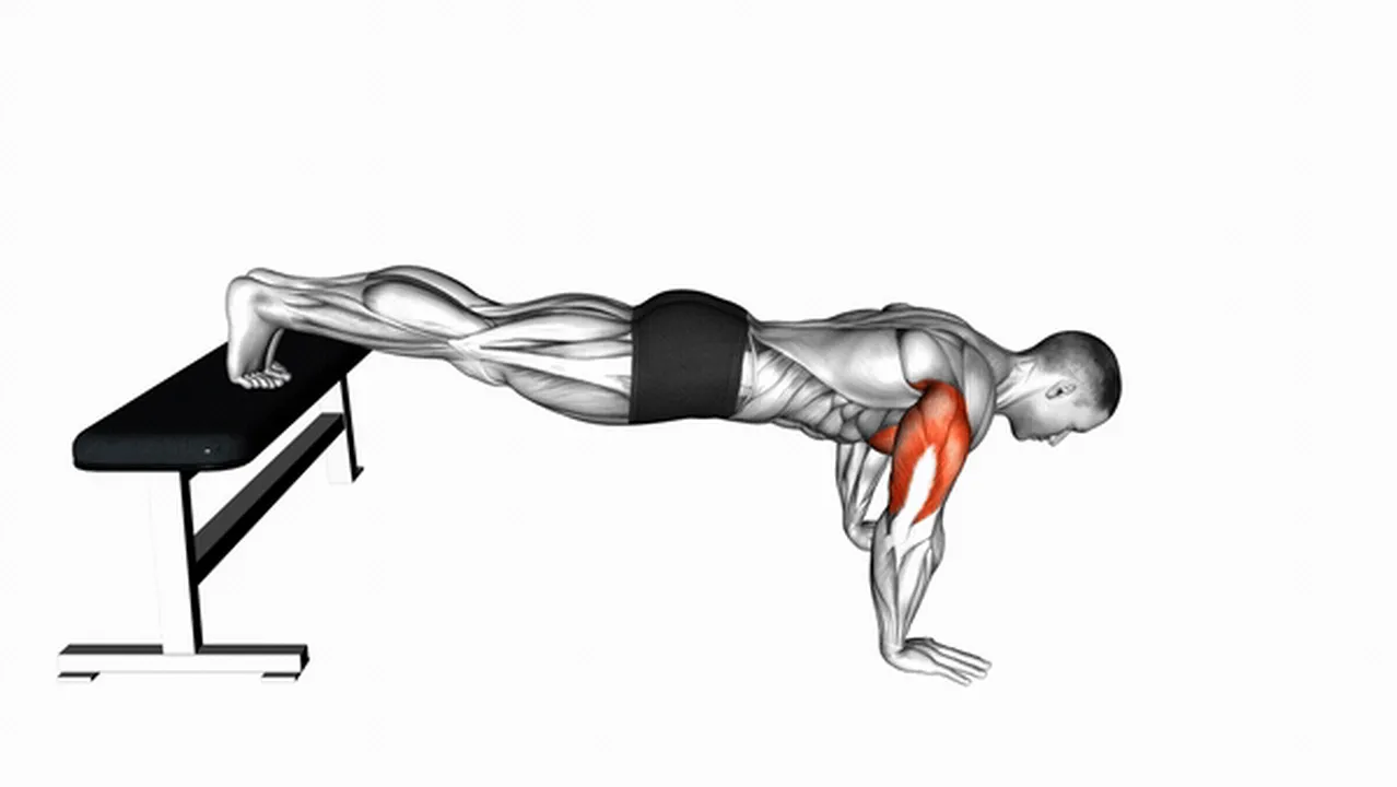 How to do decline push-ups? Image