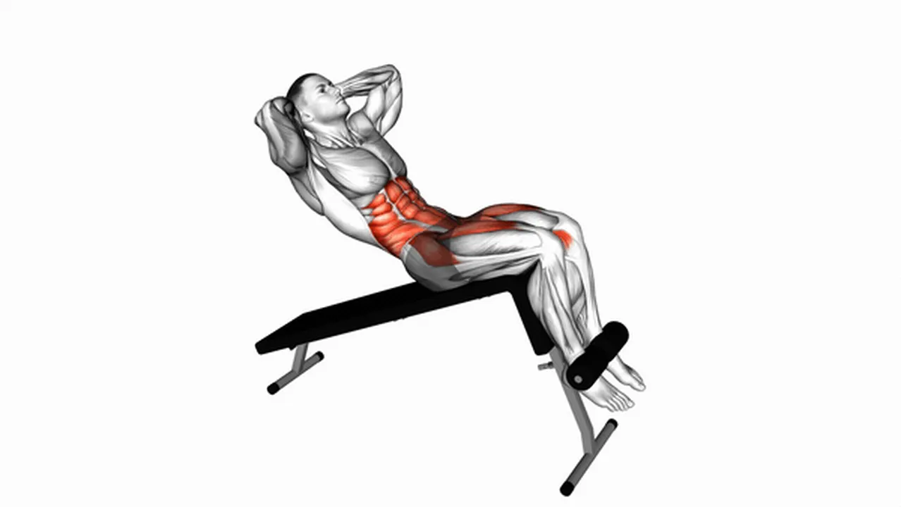 Common decline sit-ups variations Image