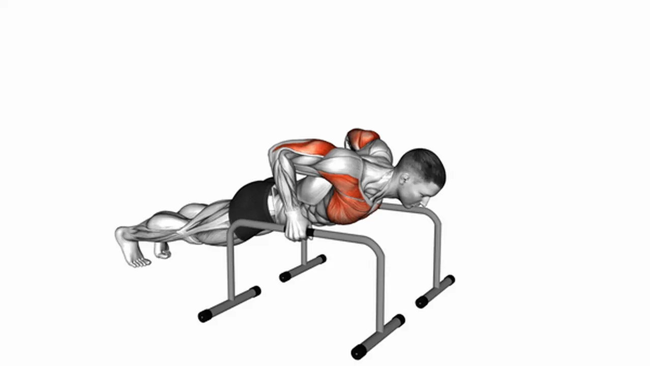 How to do deep push-ups on parallel bars? Image