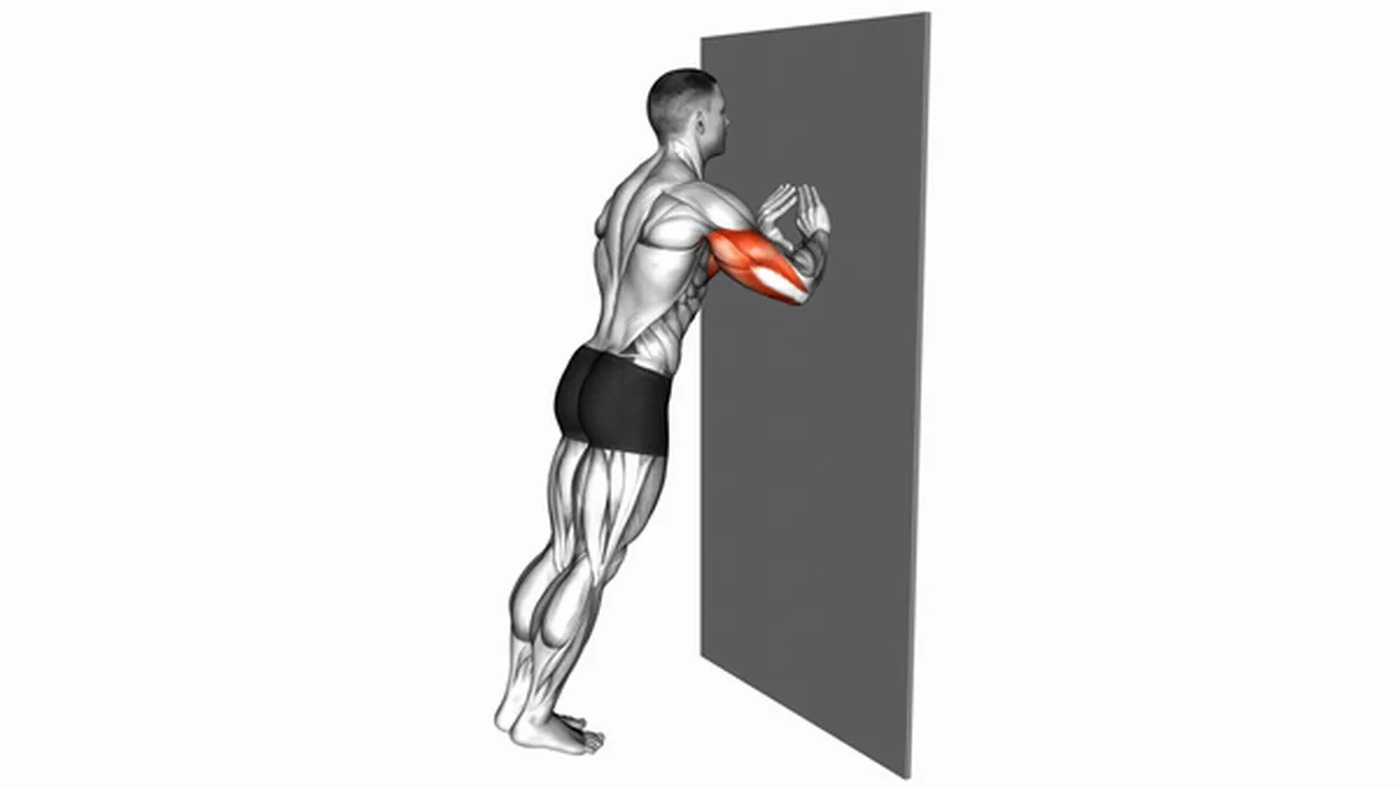 What are the benefits of Diamond Push-ups Against Wall? Image