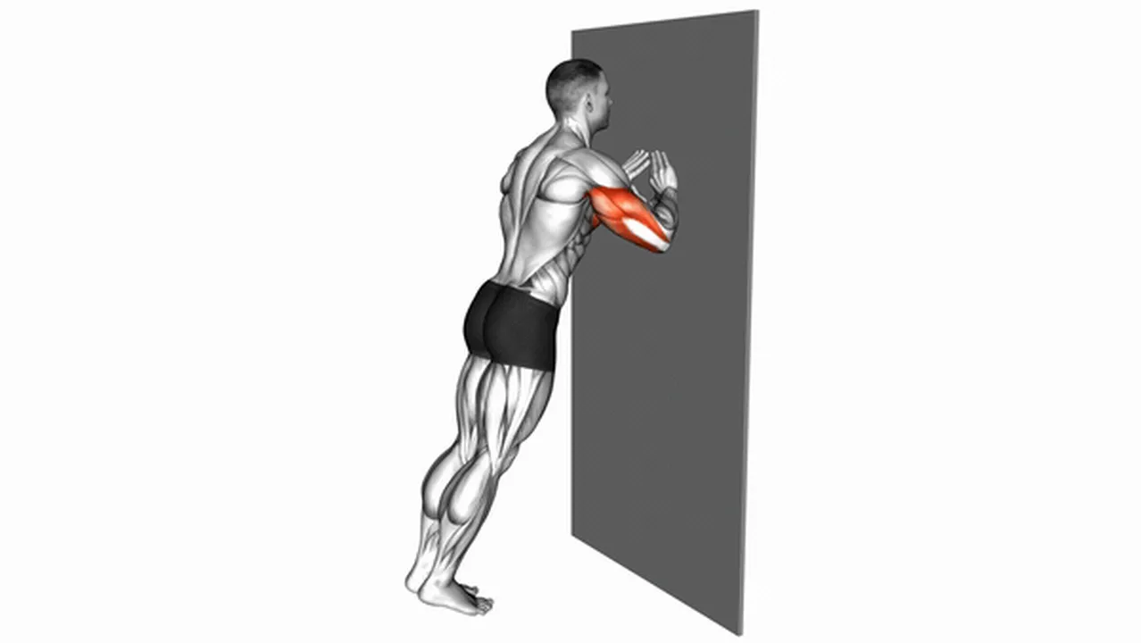 Common Diamond Push-up Against Wall variations Image