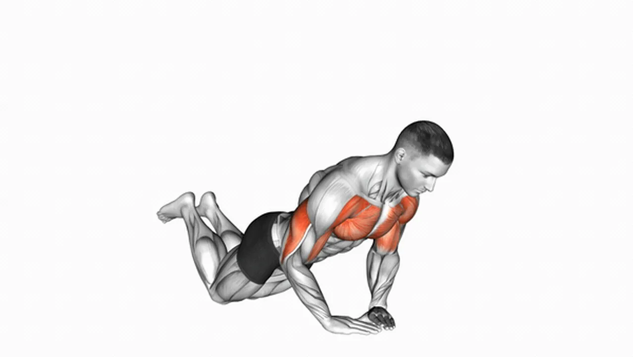 How to do Diamond Push-Ups on Knees? Image