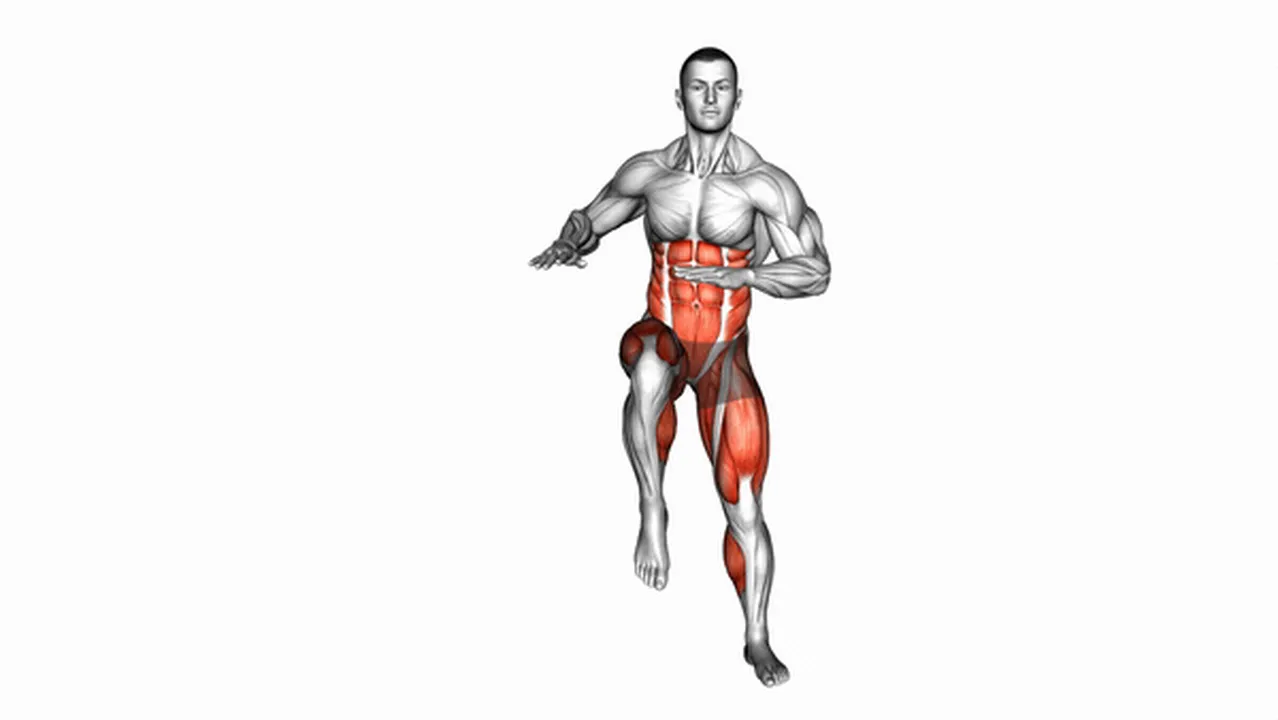 Common variations of Double Knee Thrust and Swipe Image