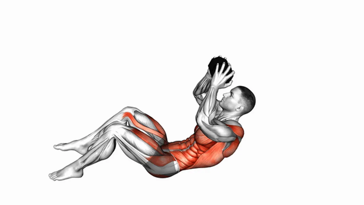 How to do Dumbbell Alternate V-Ups? Image